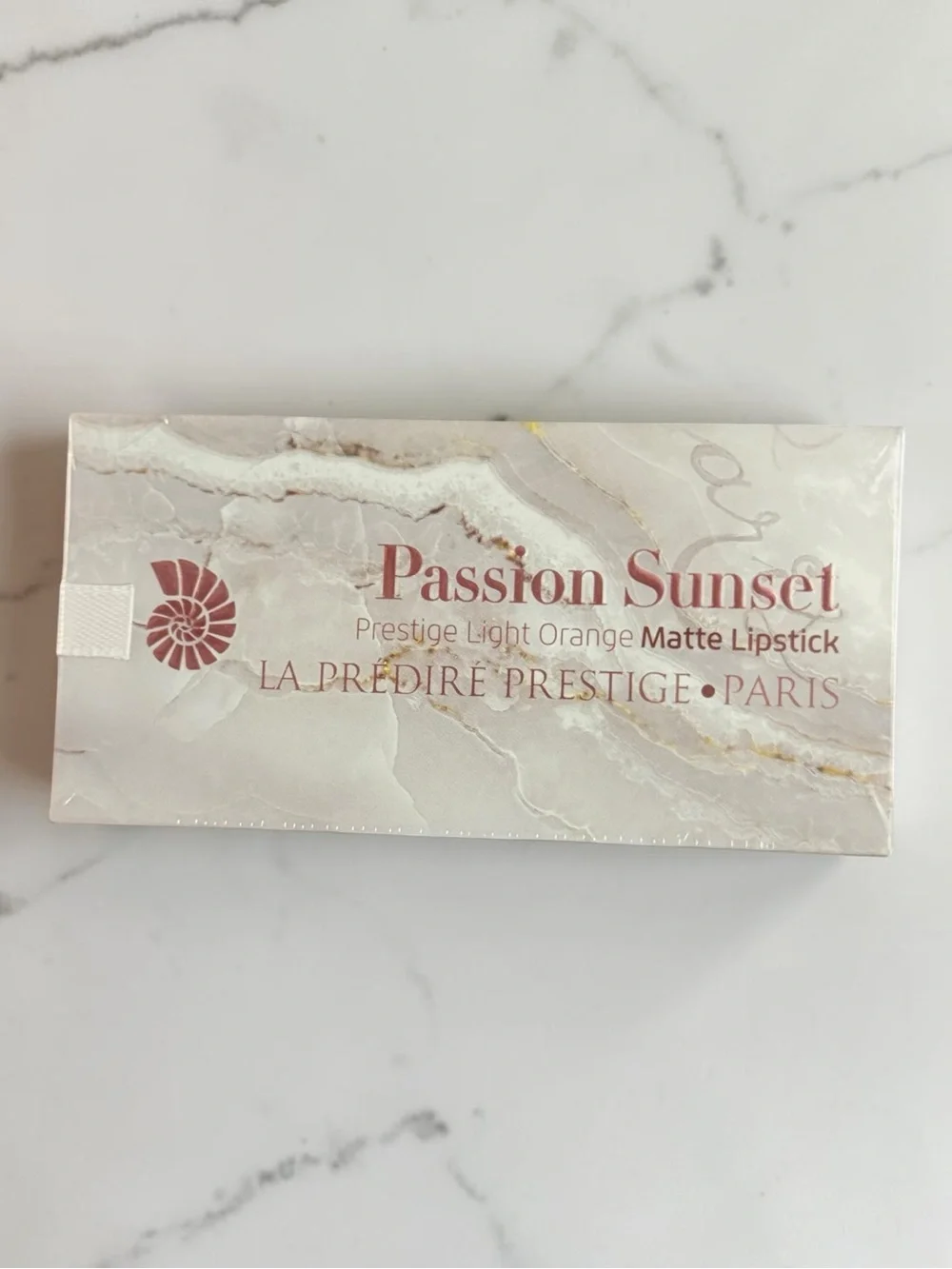 Predire NIB Passion Sunset Light Orange Matte Lipstick - La Prédire Prestige